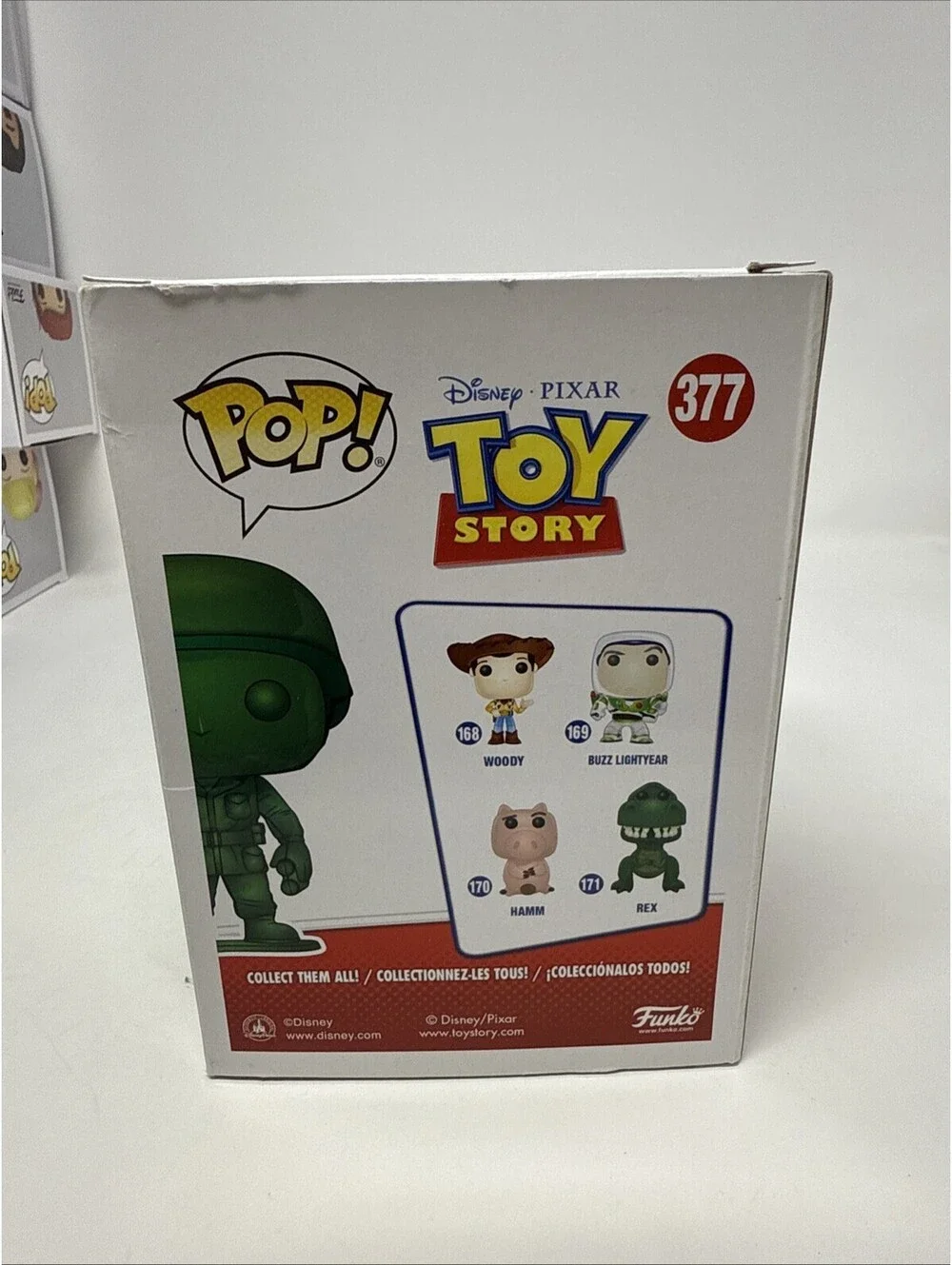 Funko Pop! Disney Pixar Toy Story Army Man #377 Metallic Exclusive BoxLunch